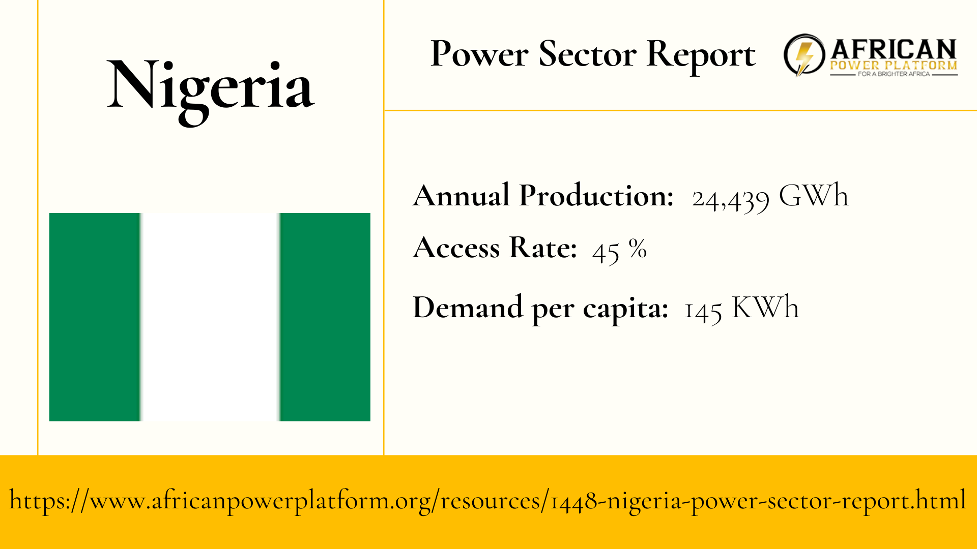 Nigeria Power Sector Report